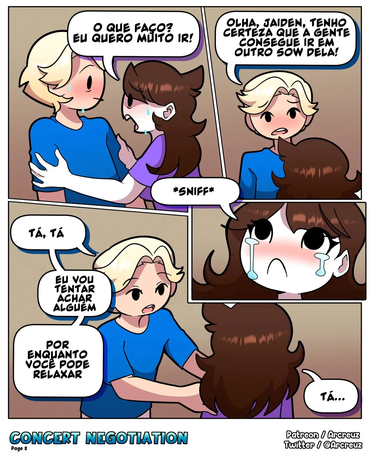 Concert Negotiation – Comics Porno – Português do Brasil