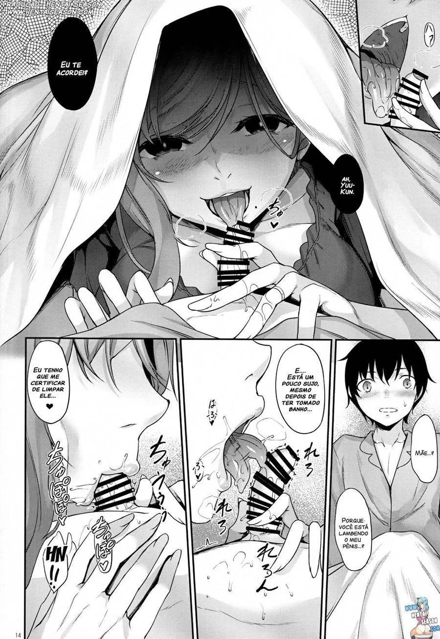 Desejando o Filho – Hentai Preto e Branco – Português do Brasil