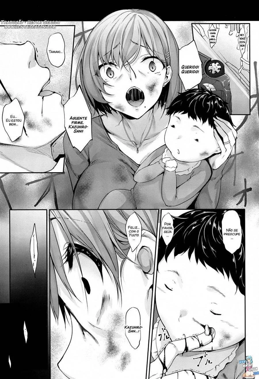 Desejando o Filho – Hentai Preto e Branco – Português do Brasil