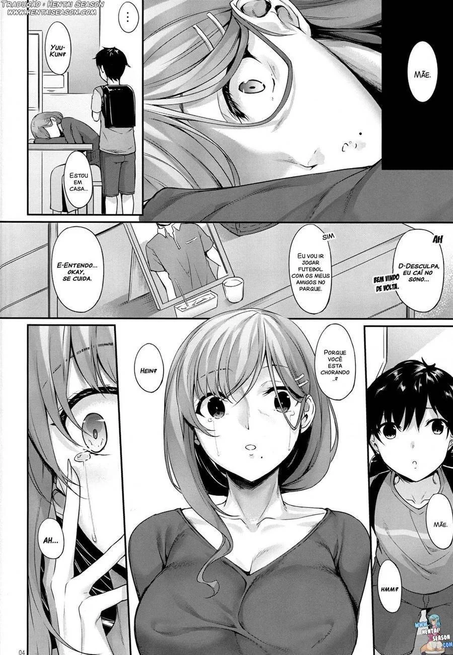 Desejando o Filho – Hentai Preto e Branco – Português do Brasil