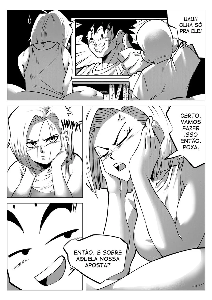 Desejo insaciável da Androide 18 – Hentai – Ler Hentai HQ