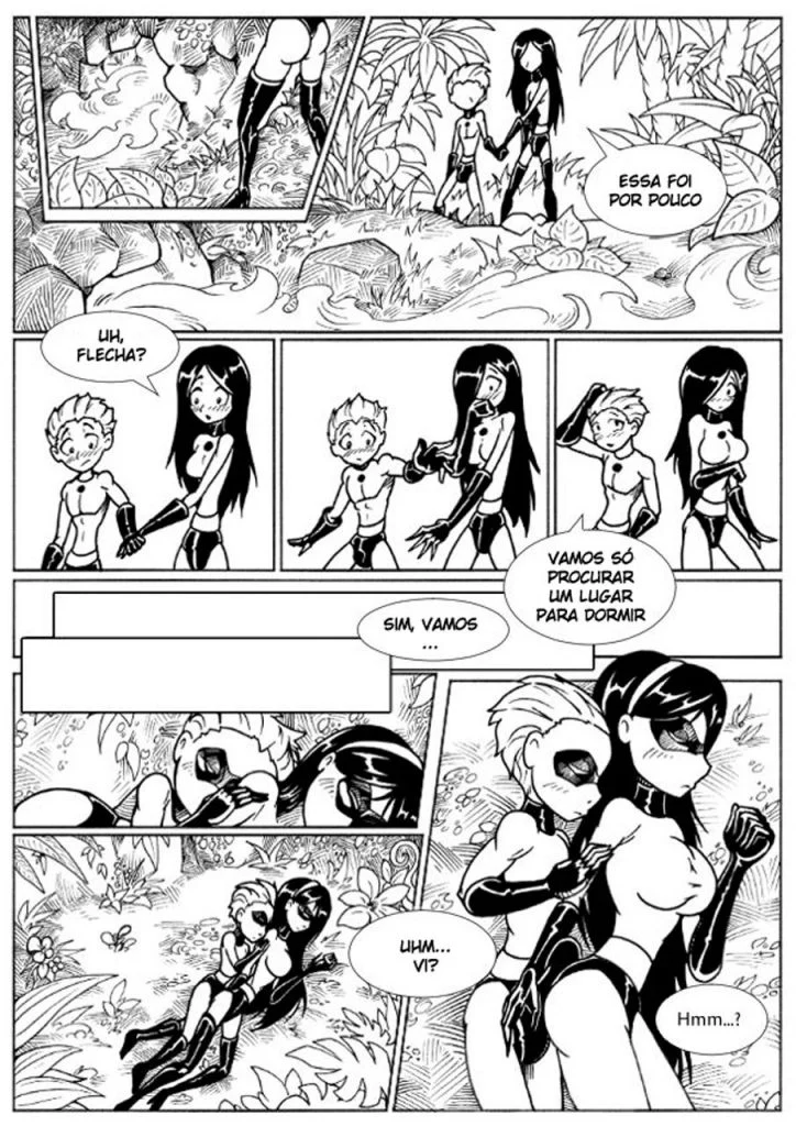 Desenhos eróticos em quadrinhos Os Incríveis – Cartoon Pornô – Português do Brasil