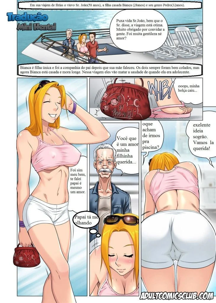 Desenhos porno em HQ: A norinha safada – HQ Traição – Traduzido