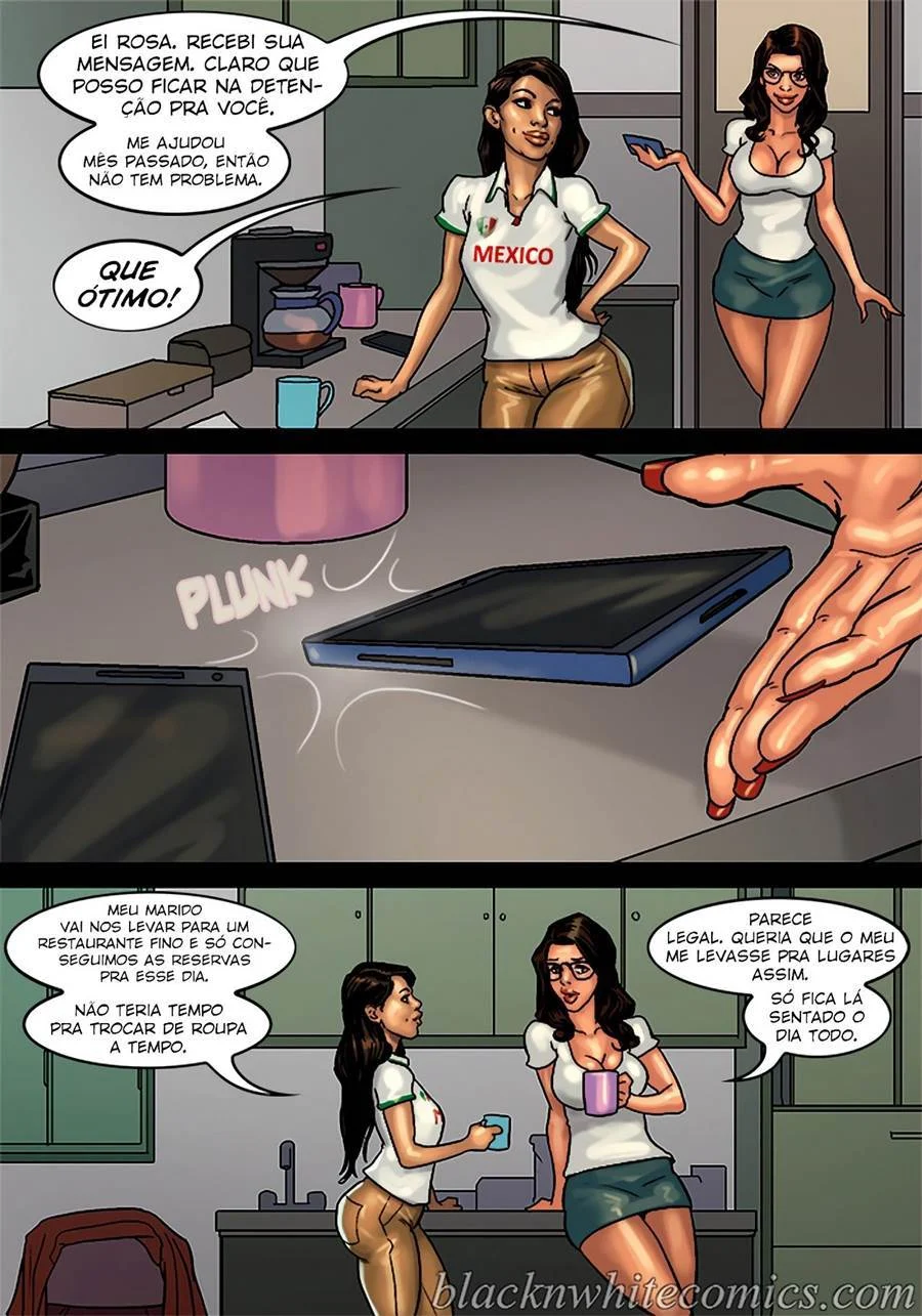 Detenção Parte 2 – BlackNWhiteComics – Ler HQ Completo