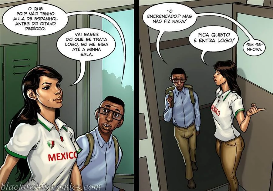 Detenção Parte 2 – BlackNWhiteComics – Ler HQ Completo
