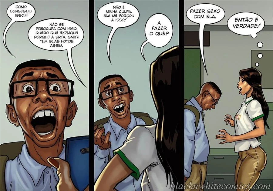 Detenção Parte 2 – BlackNWhiteComics – Ler HQ Completo