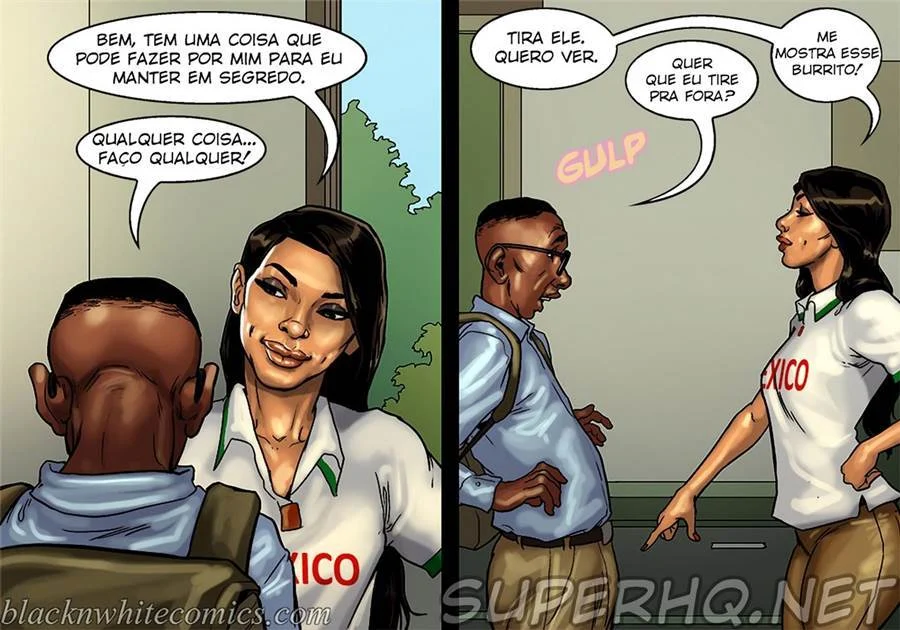 Detenção Parte 2 – BlackNWhiteComics – Ler HQ Completo