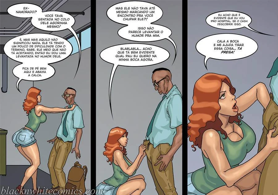 Detenção Parte 3 – HQ De Sexo – Quadrinho Original
