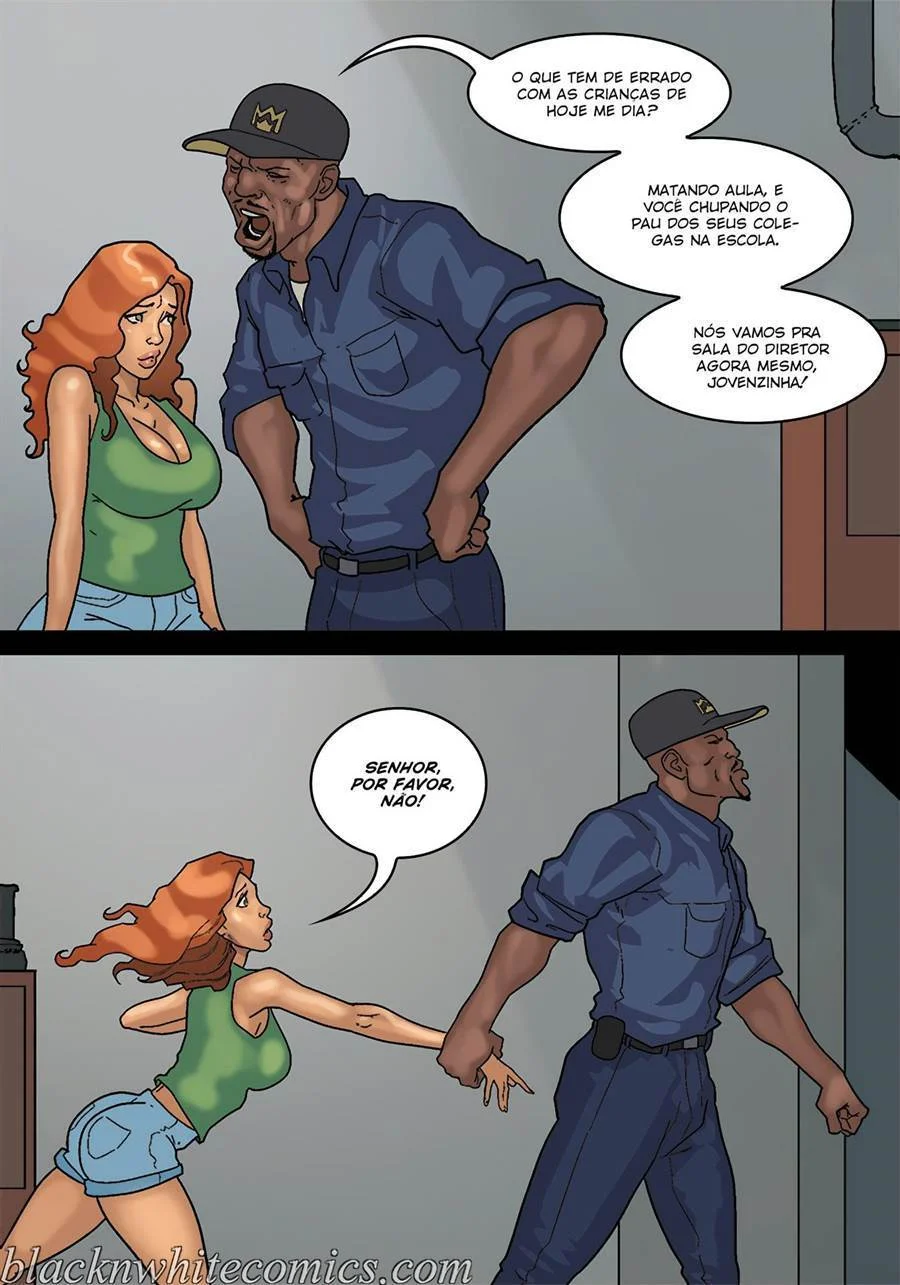 Detenção Parte 3 – HQ De Sexo – Quadrinho Original