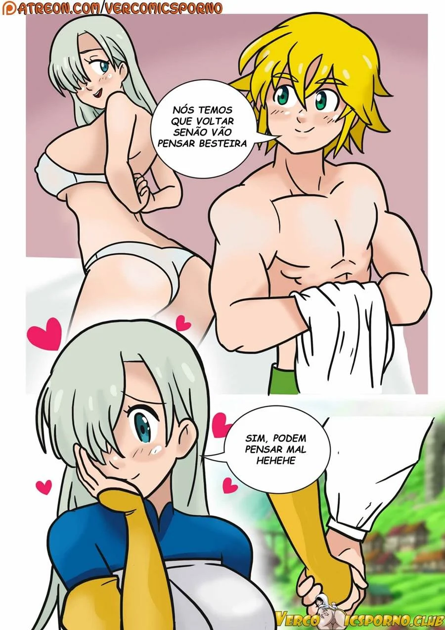 Deusa Elizabeth e Meliodas noite de sexo – Manga Hentai – Quadrinho Original Deusa Elizabeth e Meliodas noite de sexo – Manga Hentai – Quadrinho Original
