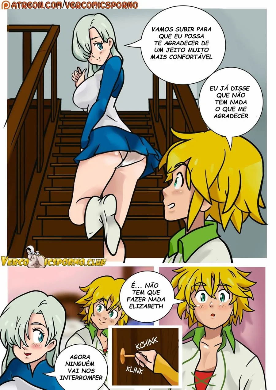 Deusa Elizabeth e Meliodas noite de sexo – Manga Hentai – Quadrinho Original Deusa Elizabeth e Meliodas noite de sexo – Manga Hentai – Quadrinho Original