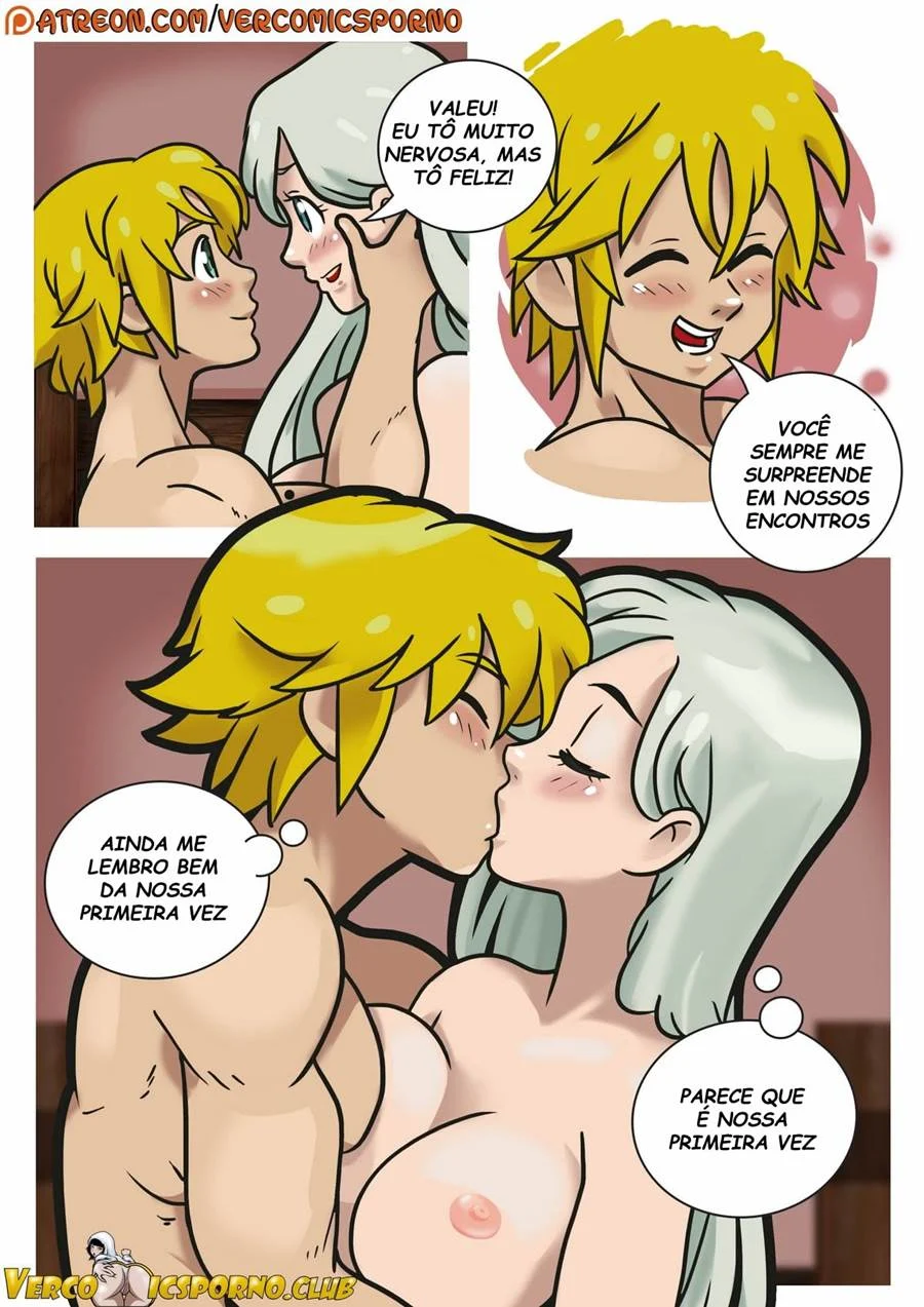 Deusa Elizabeth e Meliodas noite de sexo – Manga Hentai – Quadrinho Original Deusa Elizabeth e Meliodas noite de sexo – Manga Hentai – Quadrinho Original