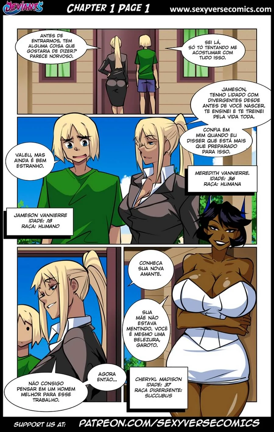 Deviants – Hentai Interracial – PT-BR