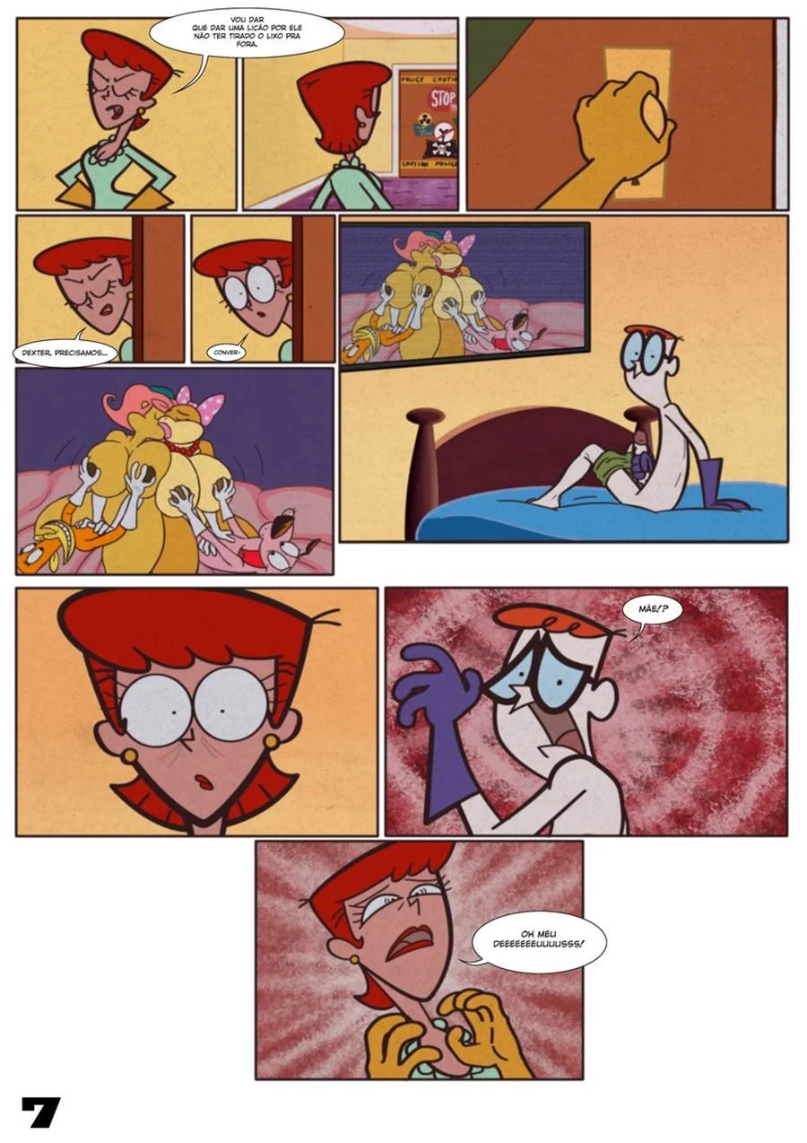 Dexter’s Laboratory, The Milking Motherly Incest – HQ De Sexo – Alta Qualidade - Traduzido