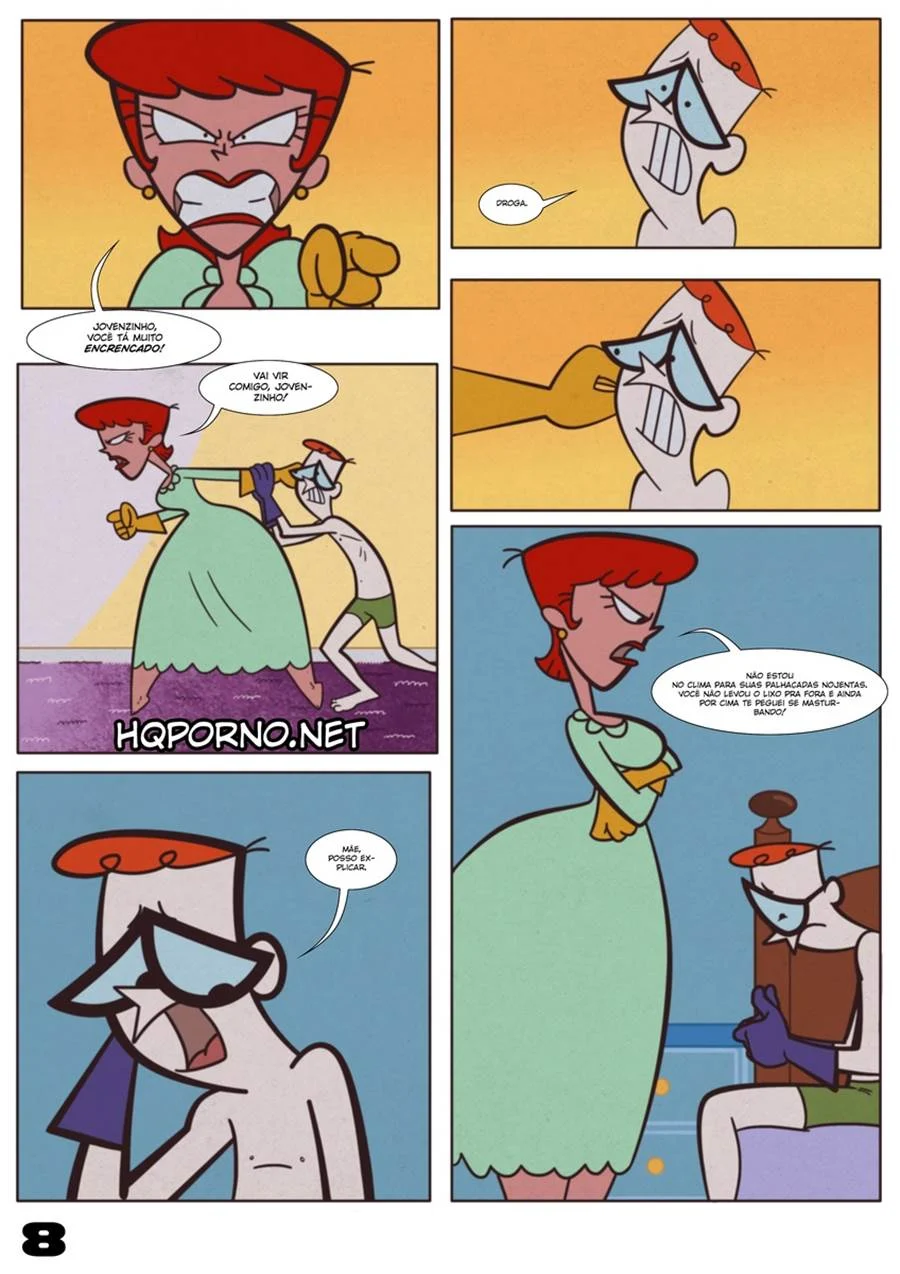 Dexter’s Laboratory, The Milking Motherly Incest – HQ De Sexo – Alta Qualidade - Traduzido