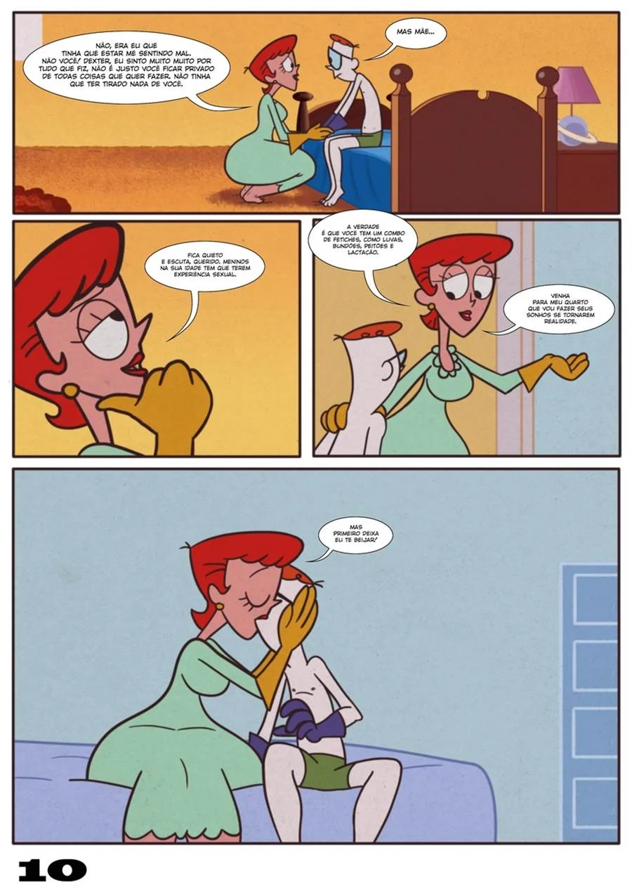 Dexter’s Laboratory, The Milking Motherly Incest – HQ De Sexo – Alta Qualidade - Traduzido