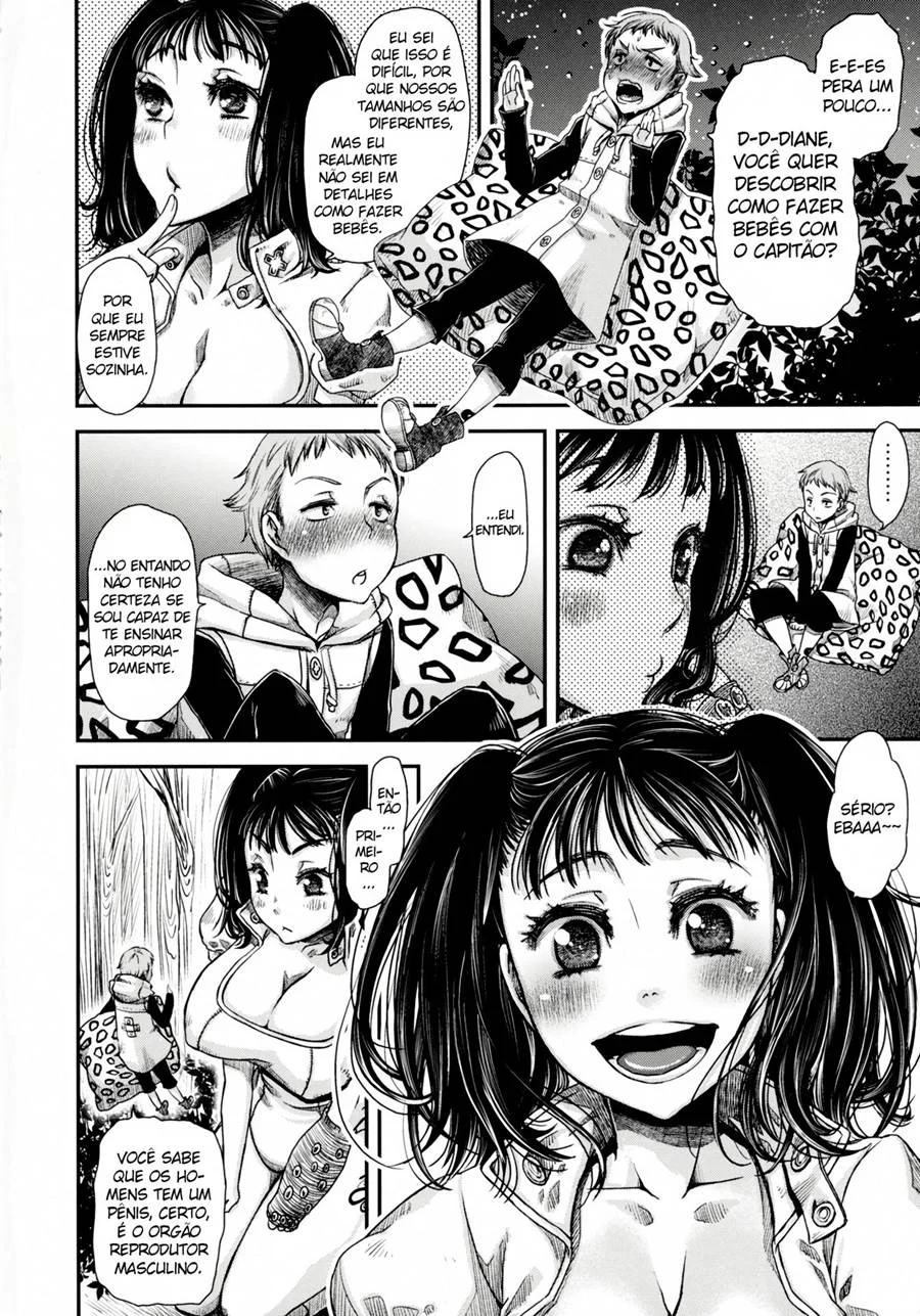 Dianes Question – Hentai Preto e Branco – Ler Hentai HQ