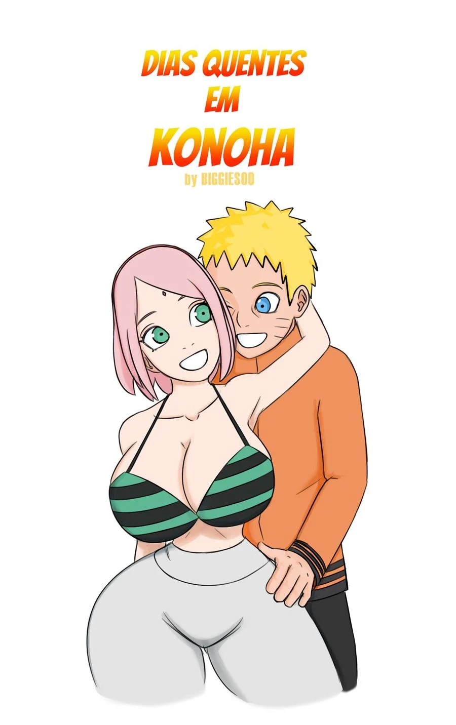 Dias quentes em Konoha – Naruto Pornô – Tradução Em Português