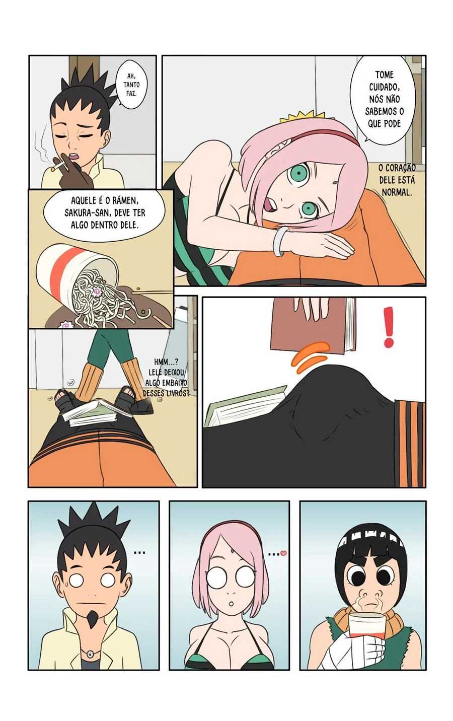 Dias quentes em Konoha – Naruto Pornô – Tradução Em Português
