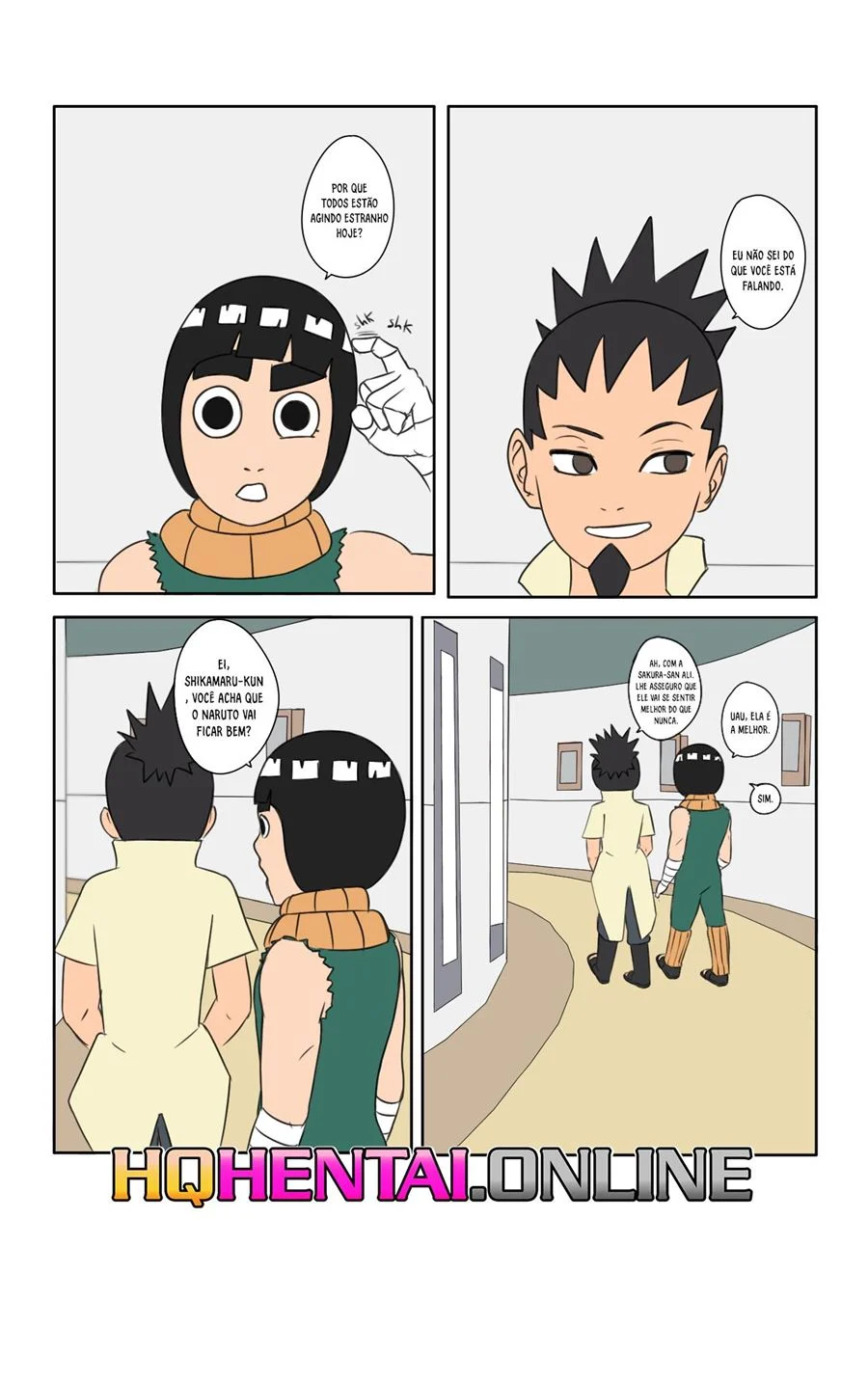 Dias quentes em Konoha – Naruto Pornô – Tradução Em Português