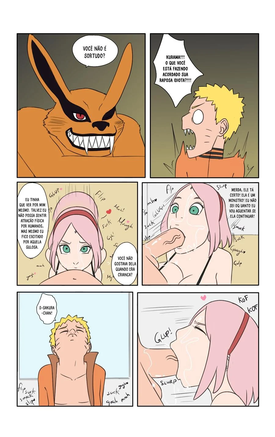 Dias quentes em Konoha – Naruto Pornô – Tradução Em Português