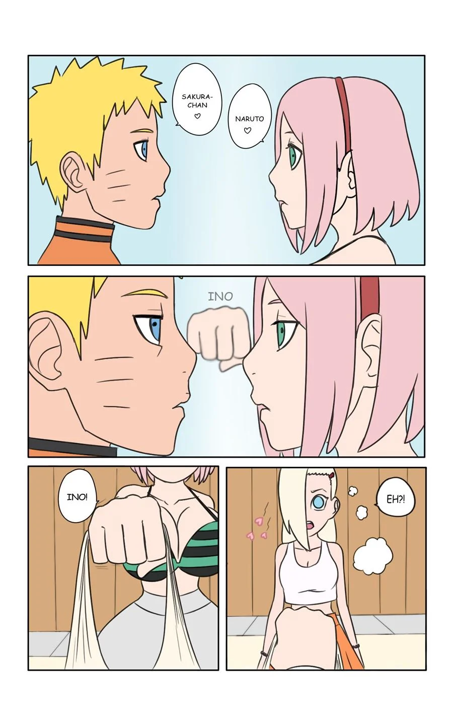 Dias quentes em Konoha – Naruto Pornô – Tradução Em Português