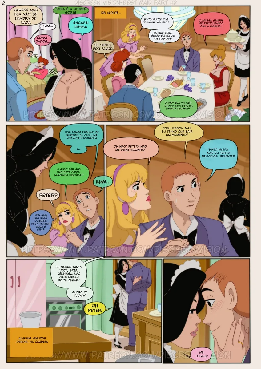Discreen Vision, Best Maid 2 – Comics Porno – Traduzido