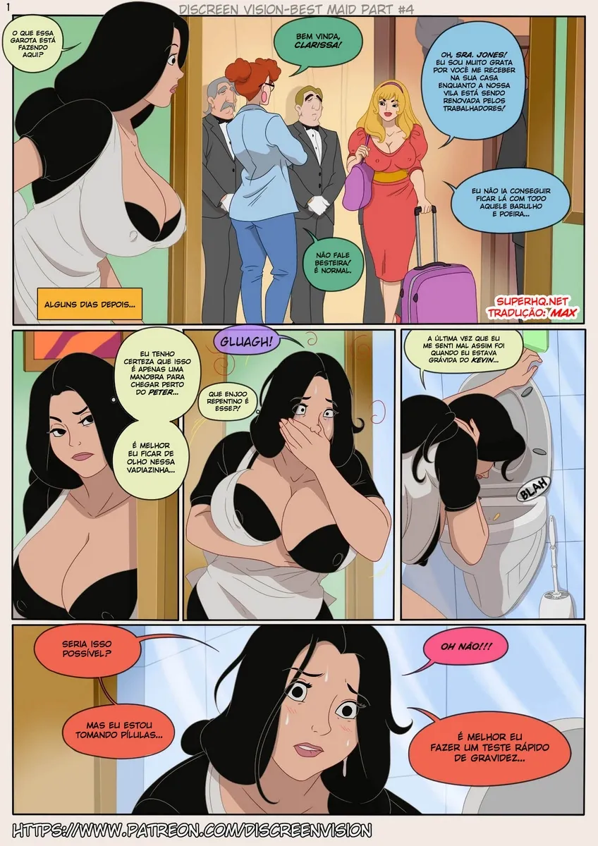 Discreen Vision, Best Maid 4 – Super HQ – Quadrinho Original