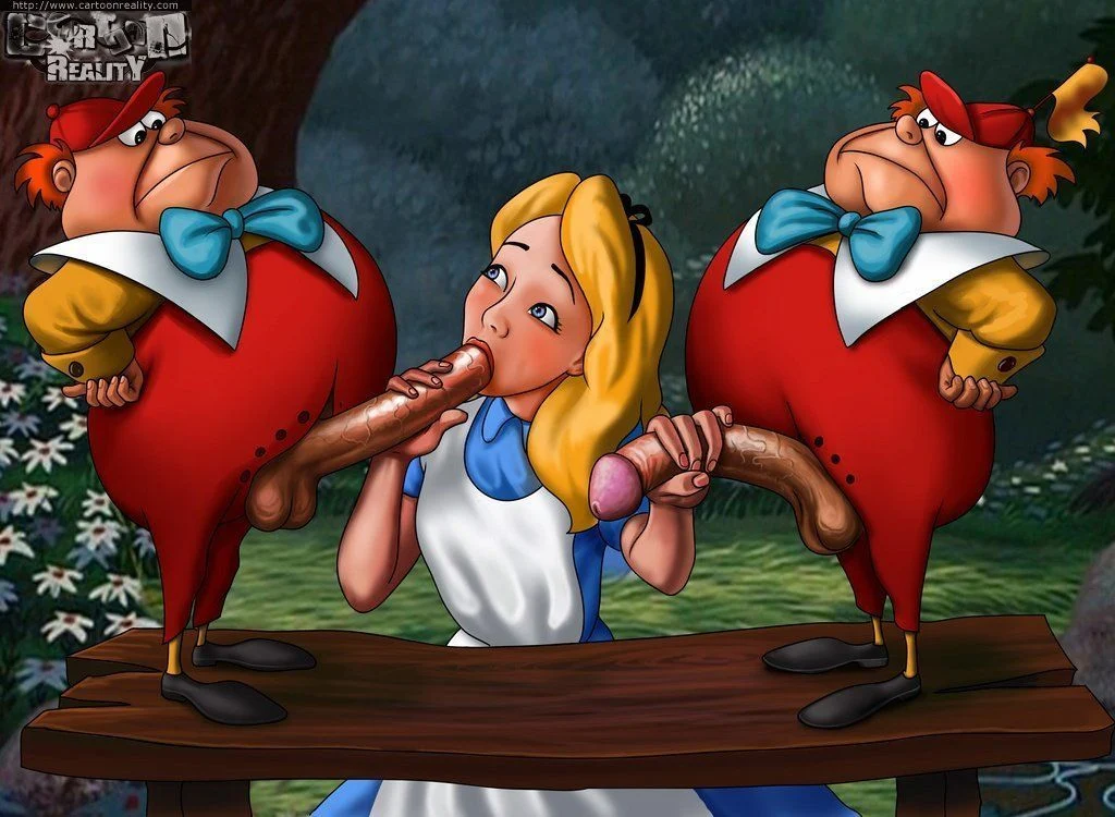 Disney Porno Alice no País das Maravilhas – Cartoon Pornô – PT-BR