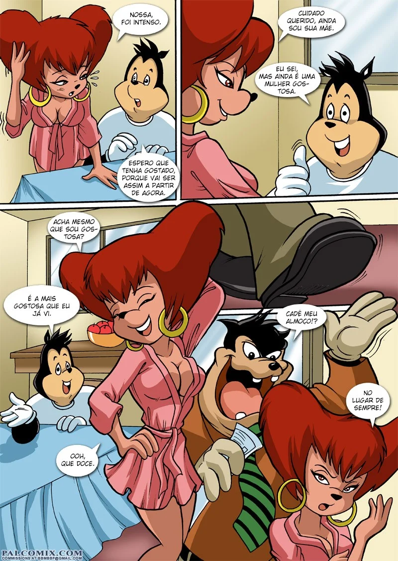 Disney pornô comics A turma do Pateta 03 – Hentai – Site Para Ler Completo