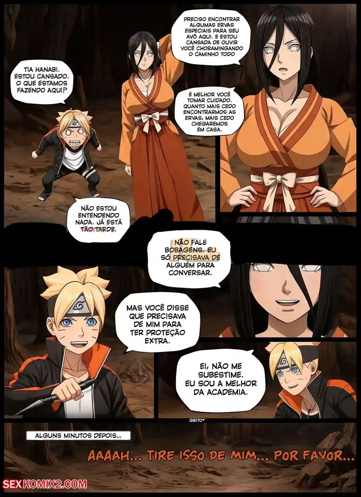 Diversão com a Tia Hanabi – Manga Hentai – Ler HQ Completo