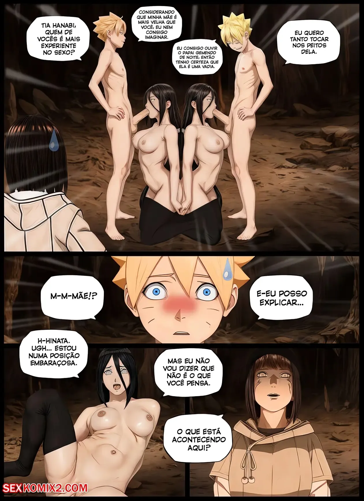 Diversão com a Tia Hanabi – Manga Hentai – Ler HQ Completo