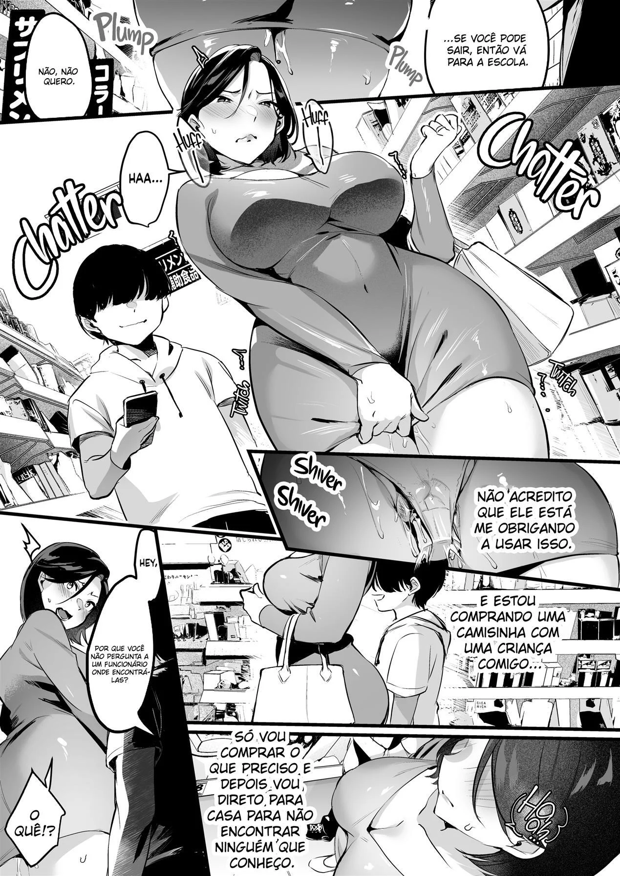 Divorciada com um Filho – Manga Hentai – Traduzido