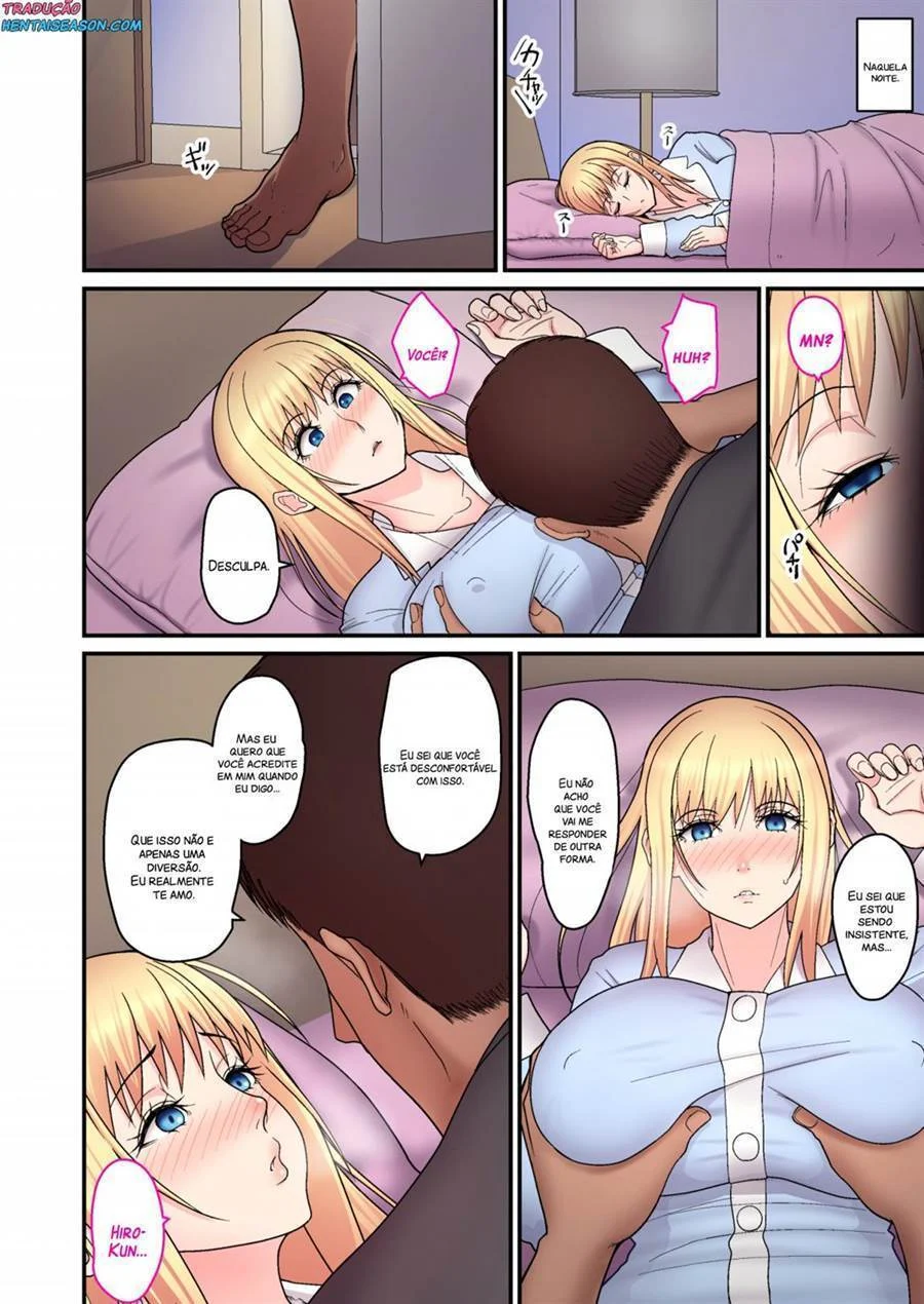 Doce amor com uma loira, mãe solteira – Manga Hentai – Quadrinho Original