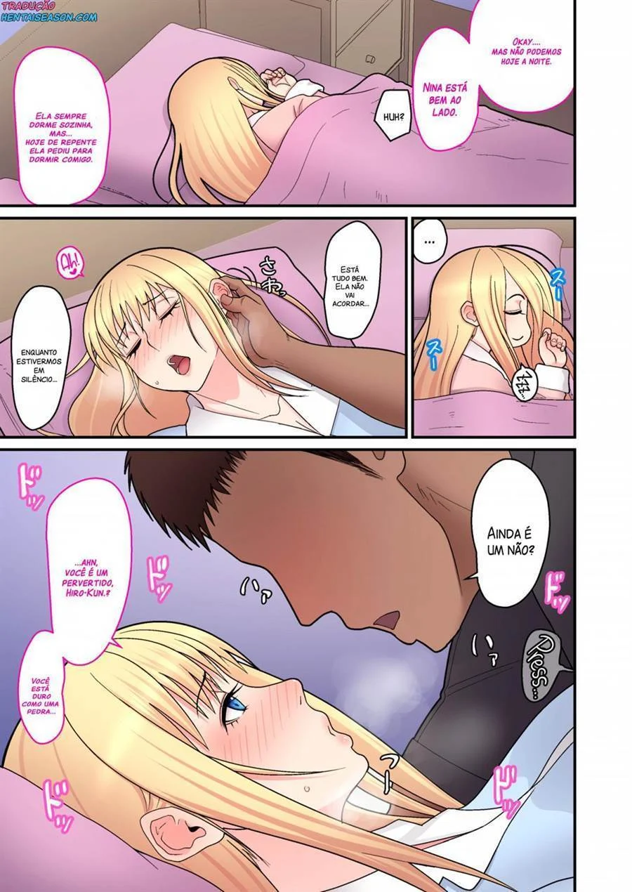 Doce amor com uma loira, mãe solteira – Manga Hentai – Quadrinho Original