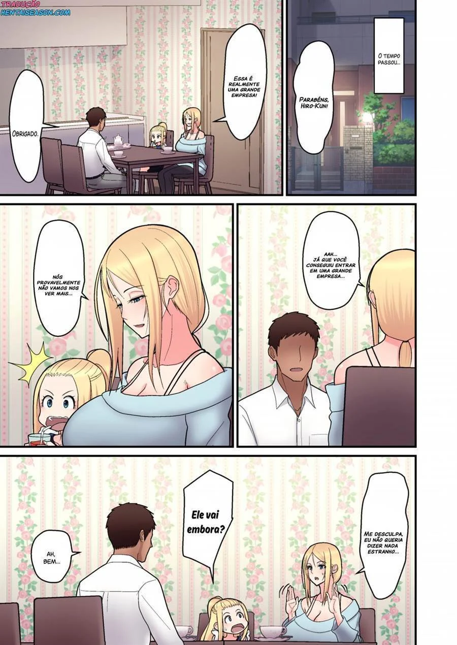 Doce amor com uma loira, mãe solteira – Manga Hentai – Quadrinho Original
