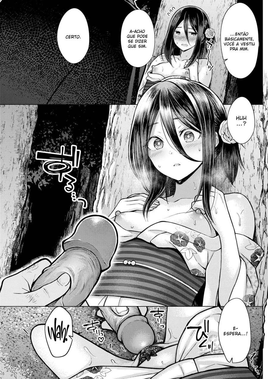 Doce e Salgado – Hentai Preto e Branco – Ler HQ Completo