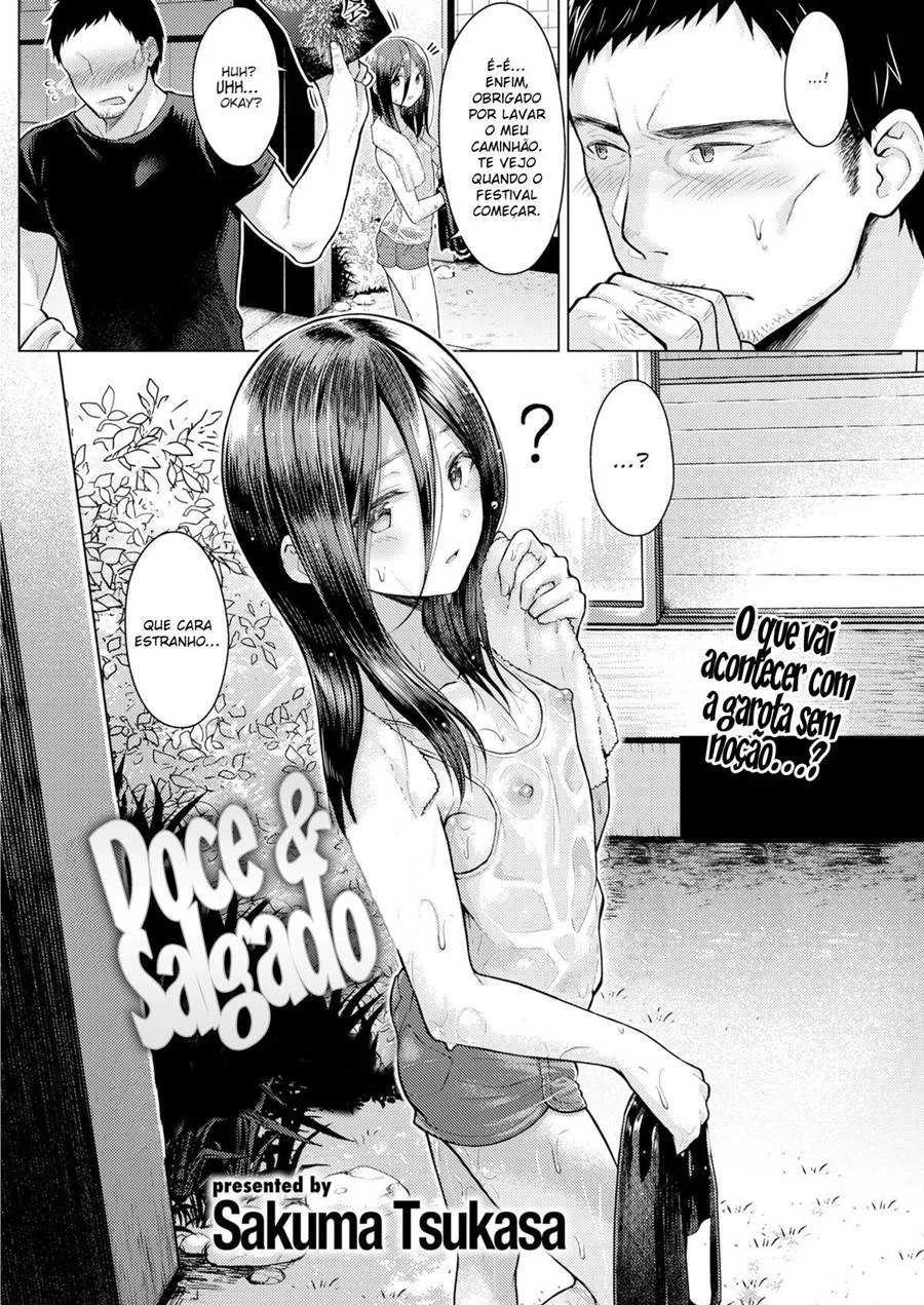 Doce e Salgado – Hentai Preto e Branco – Ler HQ Completo