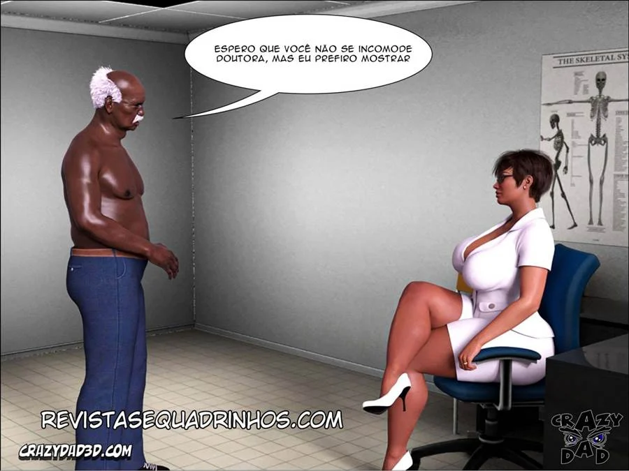 Doctor Brandie 04 – Hentai Interracial – Tradução Em Português