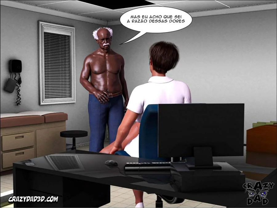 Doctor Brandie 04 – Hentai Interracial – Tradução Em Português