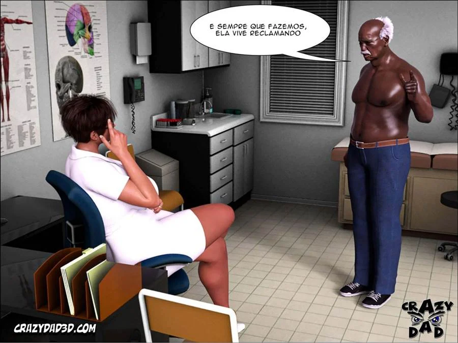Doctor Brandie 04 – Hentai Interracial – Tradução Em Português