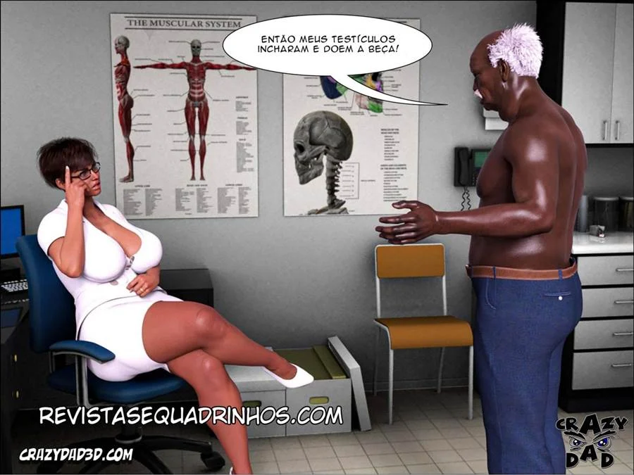 Doctor Brandie 04 – Hentai Interracial – Tradução Em Português