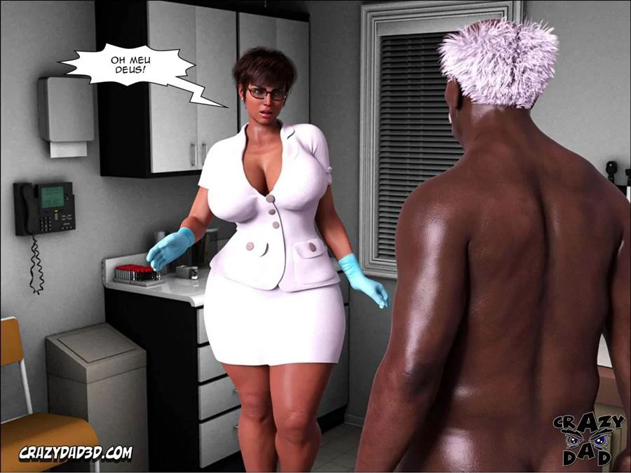 Doctor Brandie 04 – Hentai Interracial – Tradução Em Português