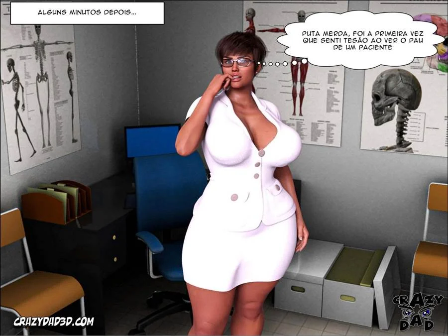Doctor Brandie 04 – Hentai Interracial – Tradução Em Português